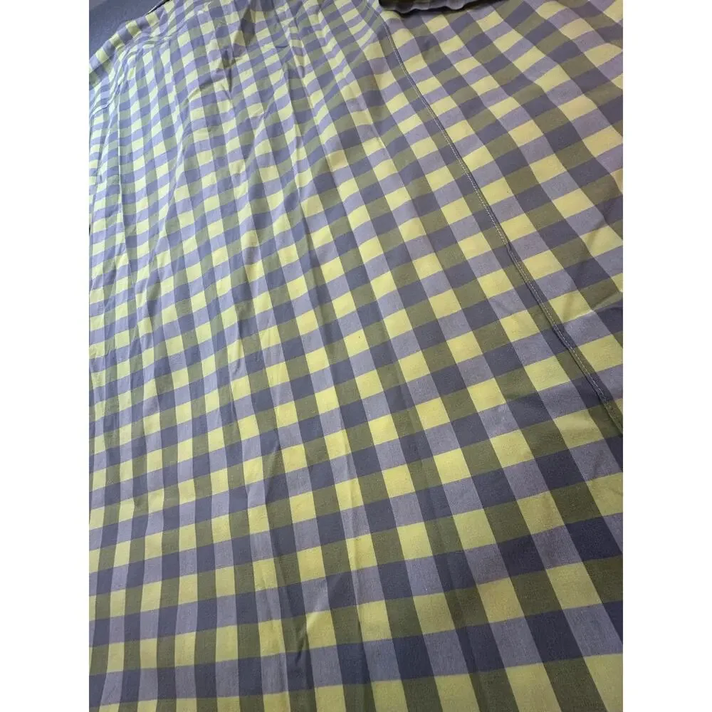 Banana Republic XL Gingham Utility Short Sleeve Plaid Button Up Shirt